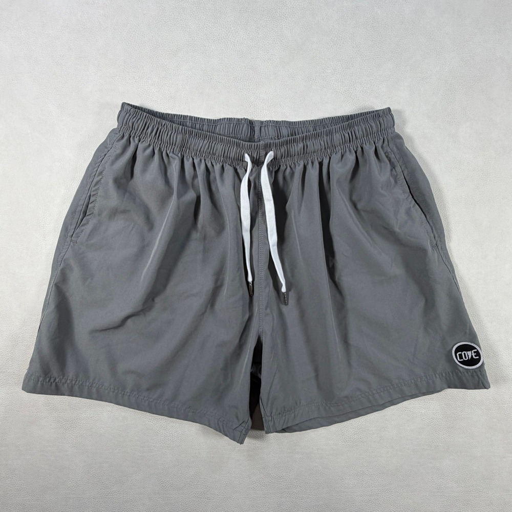 Cove USA Mens Size 38 Gray Recycled Performance Shorts 5 Inseam